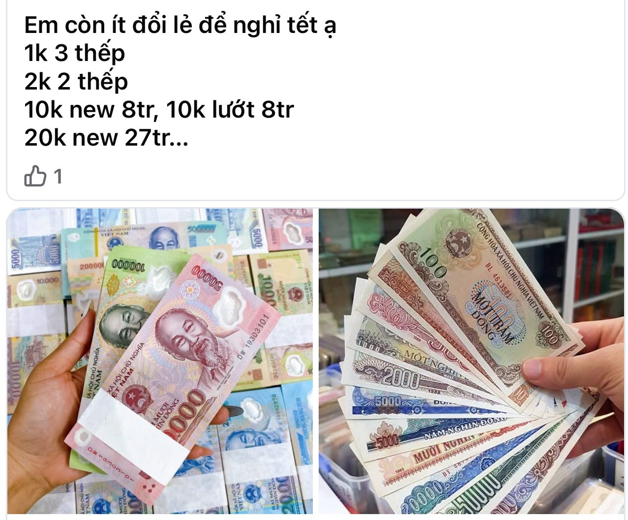 C&ocirc;ng an cảnh b&aacute;o về t&igrave;nh trạng lừa đảo đổi tiền lẻ, tiền mới qua mạng dịp Tết- Ảnh 1.