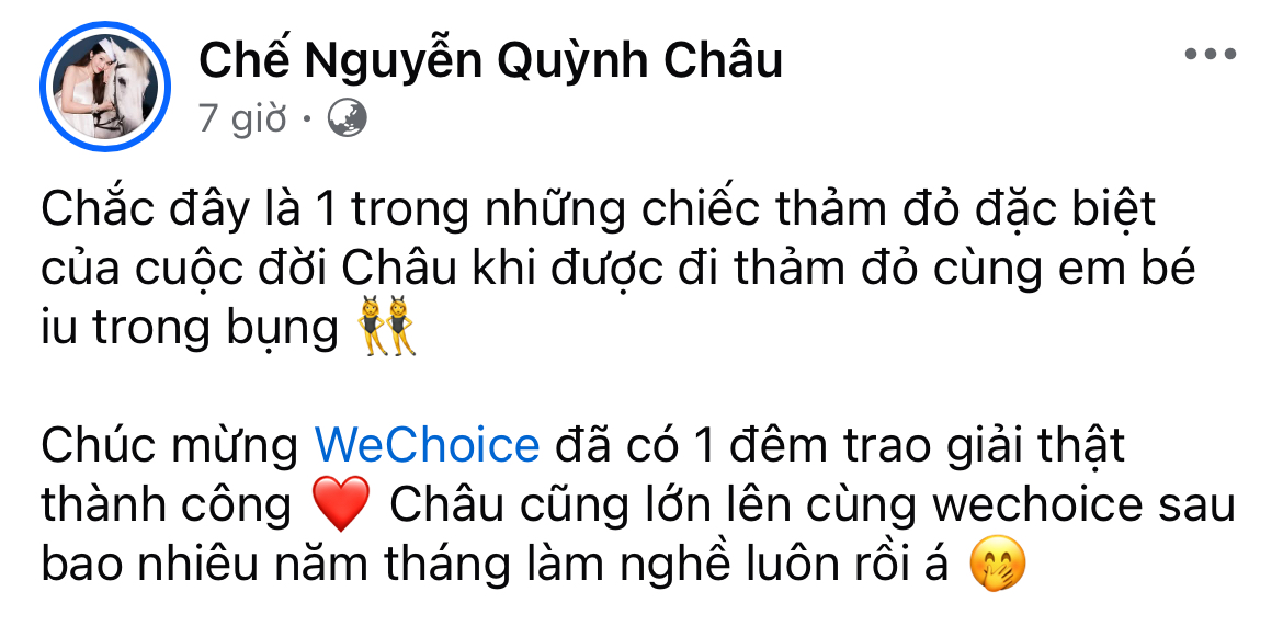 MXH ngập chia sẻ d&agrave;n sao Việt sau gala WeChoice Awards: Cảm x&uacute;c, &yacute; nghĩa, vỡ o&agrave; v&agrave; hơn thế nữa!- Ảnh 18.