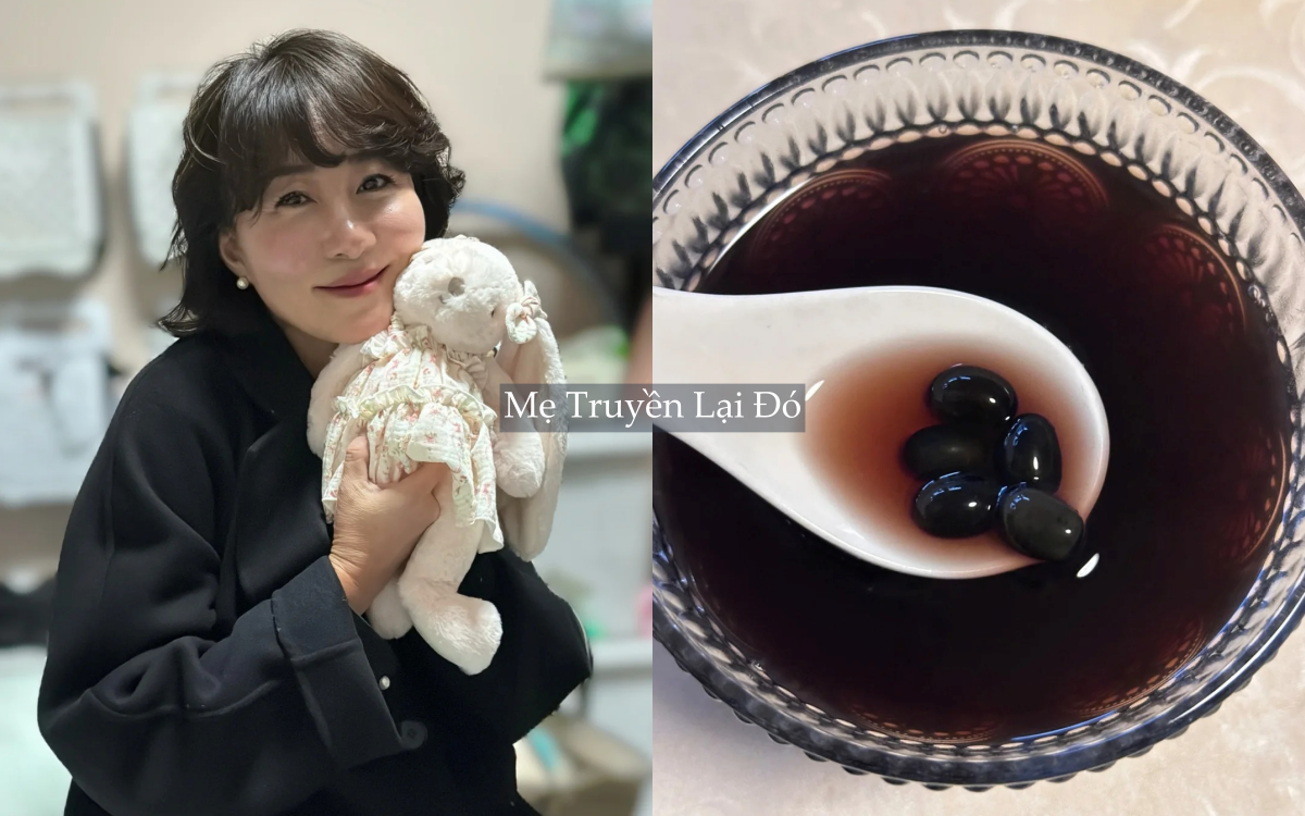 Mẹ t&ocirc;i đ&atilde; U60 nhưng t&oacute;c vẫn b&oacute;ng mượt, đen nh&aacute;nh nhờ 5 chi&ecirc;u "b&iacute; truyền" cực đơn giản- Ảnh 2.