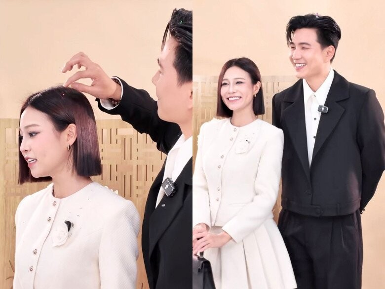 Bắt gặp cặp đ&ocirc;i cực phẩm visual ngầm c&ocirc;ng khai tại WeChoice Awards 2025, nhan sắc trời sinh 1 cặp đố t&igrave;m được điểm ch&ecirc;- Ảnh 7.