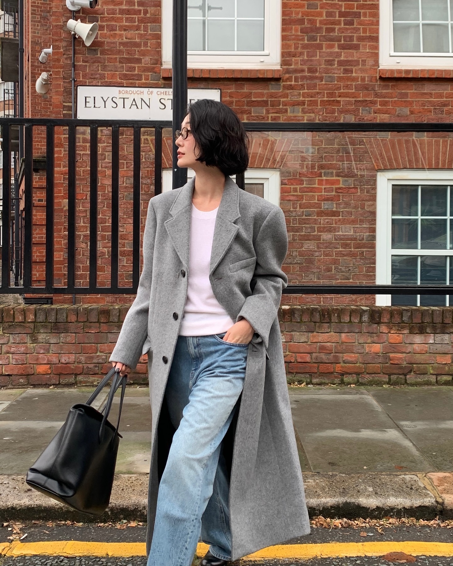 Áo khoác mặc với quần ống rộng: Chọn chuẩn thì đẹp và sang từng centimet- Ảnh 8.