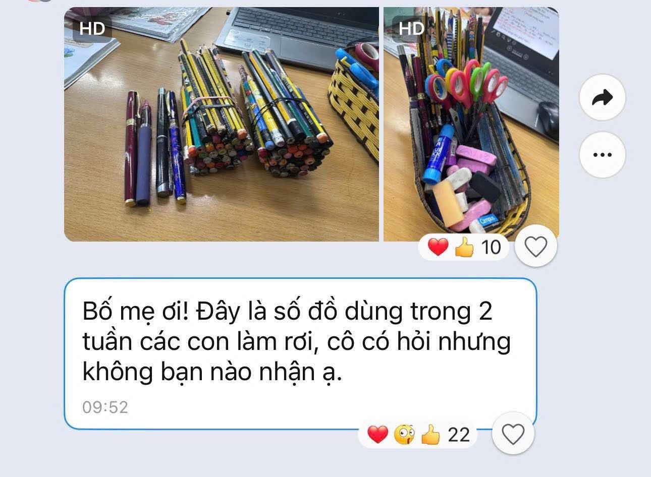 "Vật thể lạ" xuất hiện trong lớp khiến c&ocirc; gi&aacute;o phải "cầu cứu" phụ huynh: C&aacute;i kết kh&ocirc;ng ai ngờ!- Ảnh 1.