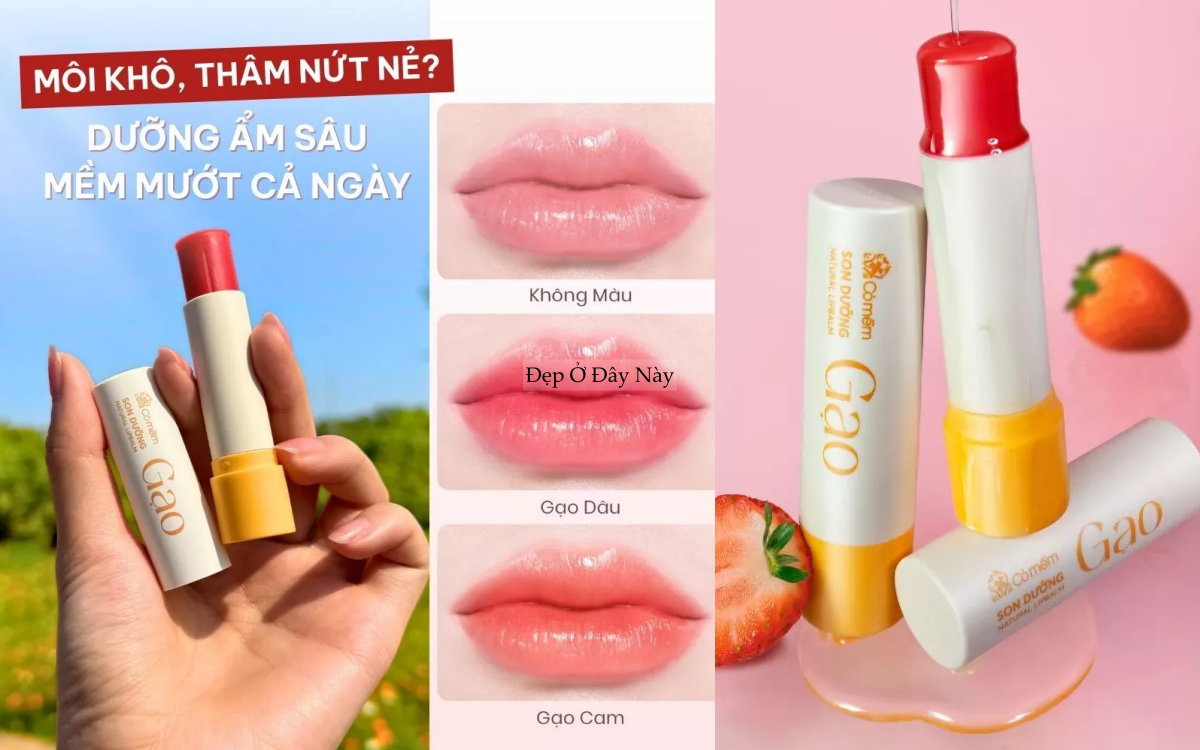 5 son dưỡng m&ocirc;i "made in Vietnam": Th&agrave;nh phần thi&ecirc;n nhi&ecirc;n, vừa dưỡng ẩm vừa ngừa th&acirc;m hiệu quả- Ảnh 2.