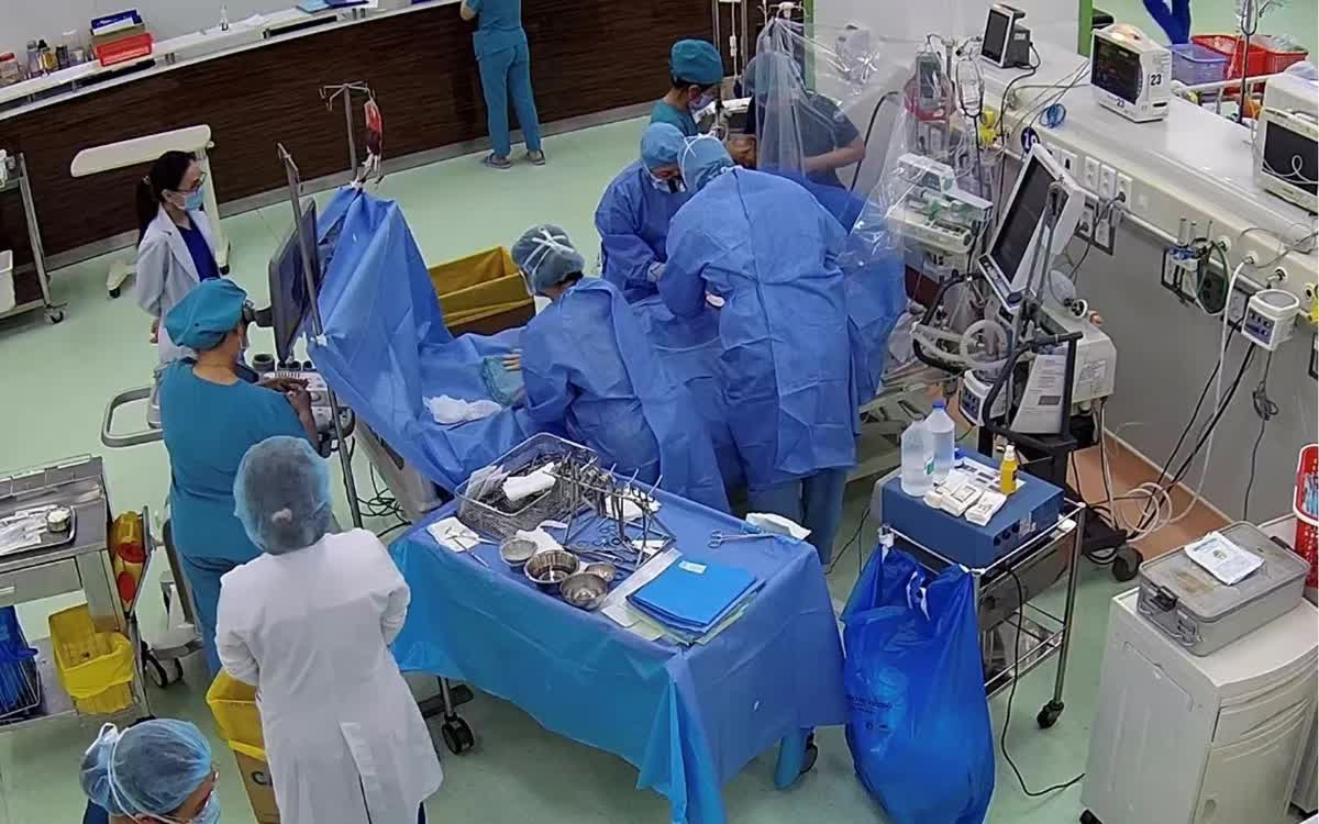 Hồi sinh ngoạn mục bệnh nhi ngưng tim do viêm cơ tim tối cấp- Ảnh 1.