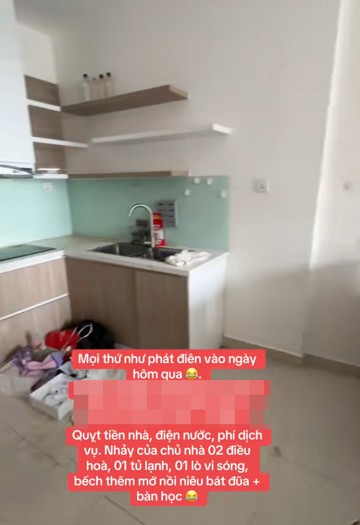 Chủ nh&agrave; ở H&agrave; Nội sốc khi kh&aacute;ch thu&ecirc; căn hộ "bốc hơi" c&ugrave;ng 2 điều ho&agrave;, 1 tủ lạnh m&agrave; kh&ocirc;ng ai hay biết- Ảnh 6.