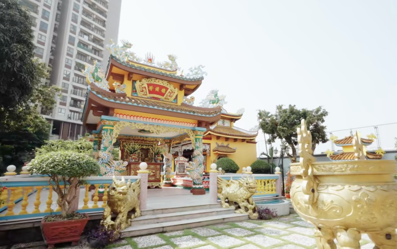 Quen nhau tại &Uacute;c, về Việt Nam tổ chức lễ cưới: &Aacute;i nữ gia tộc tổ chức lễ rước d&acirc;u tại nh&agrave; thờ tổ khiến bao người xu&yacute;t xoa- Ảnh 7.