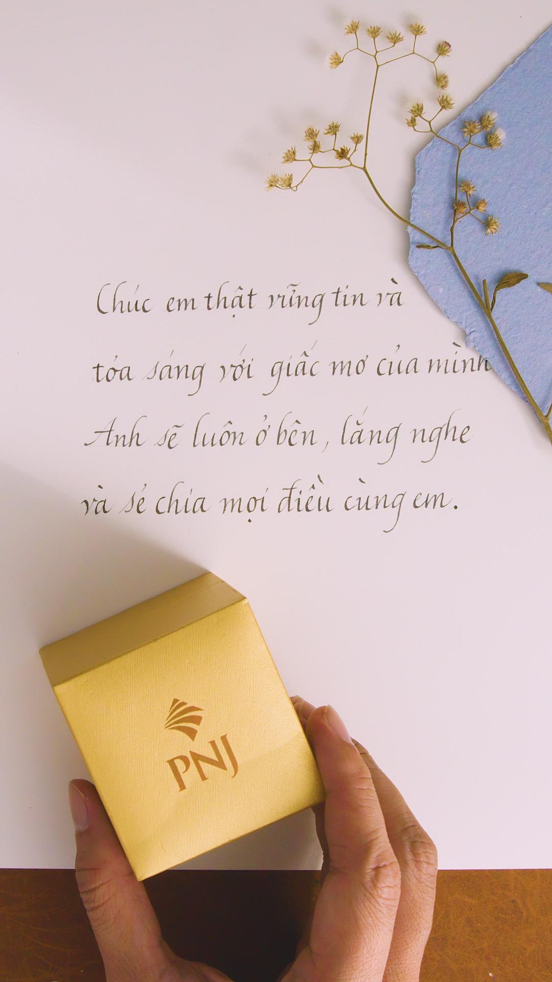 Thư Calligraphy dịp 8/3 &ndash; khi "tin v&agrave;o điều n&agrave;ng chọn" trở th&agrave;nh ng&ocirc;n ngữ y&ecirc;u thương- Ảnh 1.
