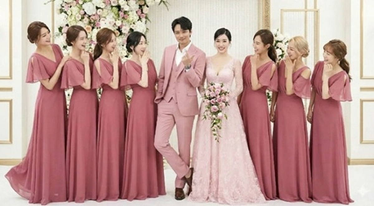 Ngỡ ng&agrave;ng với ảnh cưới của Tiffany, SNSD tề tựu th&agrave;nh d&agrave;n ph&ugrave; d&acirc;u đẹp v&agrave; quyền lực nhất lịch sử- Ảnh 1.