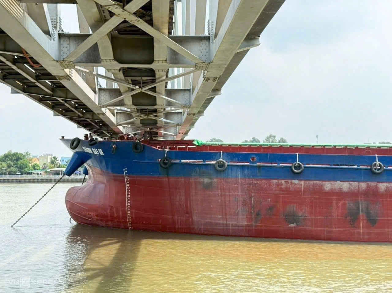 Khởi tố vụ tàu Thành Đạt 86 tông cầu Ghềnh gây thiệt hại nghiêm trọng- Ảnh 2.