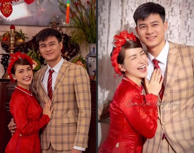 X&ocirc;n xao ảnh đ&aacute;m hỏi của H&ograve;a Minzy v&agrave; Đại &uacute;y Thăng Văn Cương- Ảnh 1.