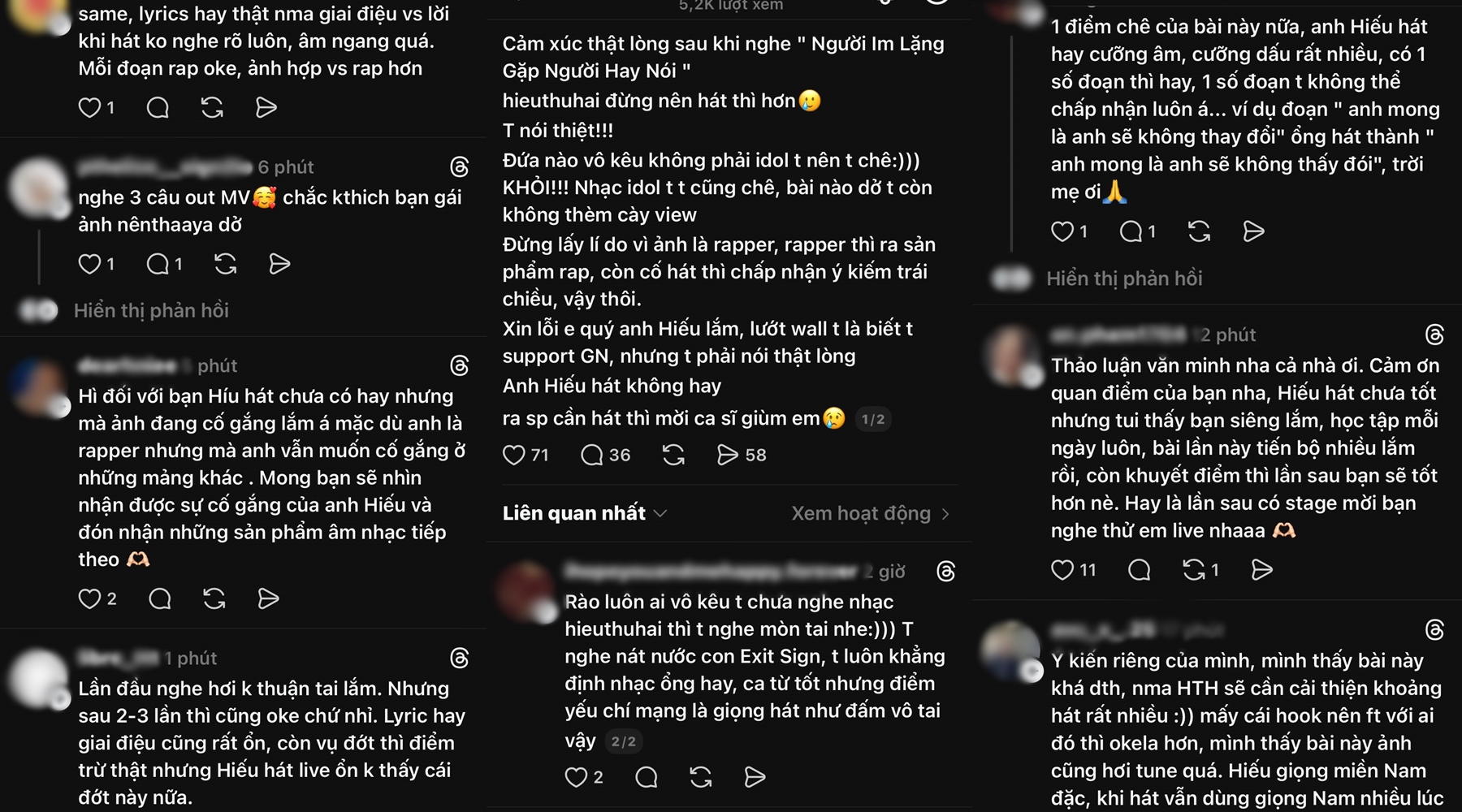 HIEUTHUHAI vẫn loay hoay với giọng h&aacute;t của m&igrave;nh- Ảnh 3.