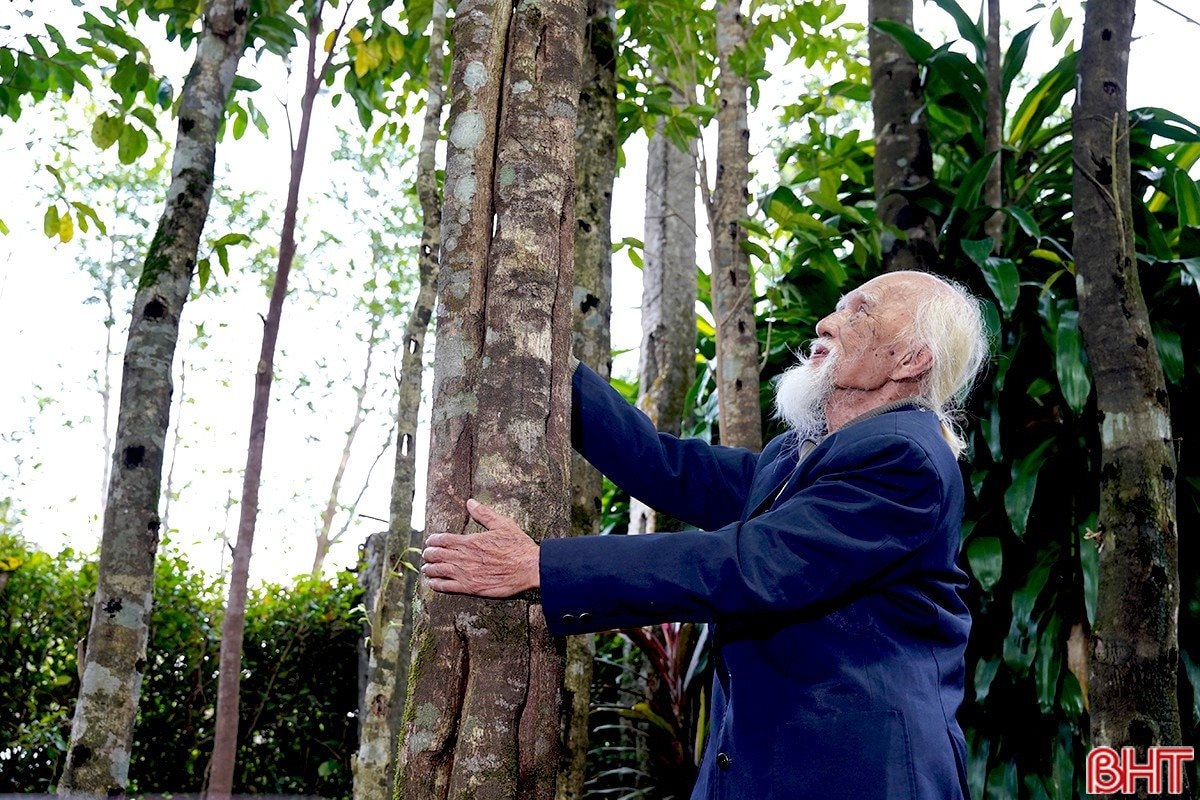 Cụ &ocirc;ng 98 tuổi biến khối gỗ mục l&agrave;m củi th&agrave;nh "v&agrave;ng", kiếm 200 tỷ mỗi năm cho v&ugrave;ng rốn lũ miền Trung- Ảnh 1.