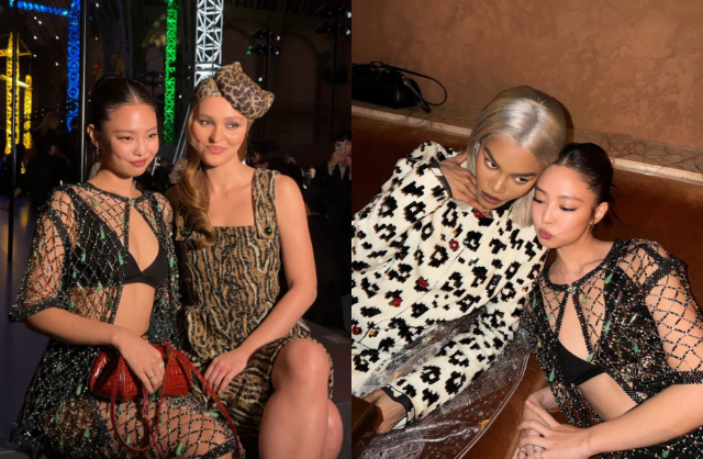 Jennie ở show Chanel: Hở bạo đến từng milimet, tự tung ảnh &ocirc;m ấp trai lạ khiến c&otilde;i mạng dậy s&oacute;ng- Ảnh 9.