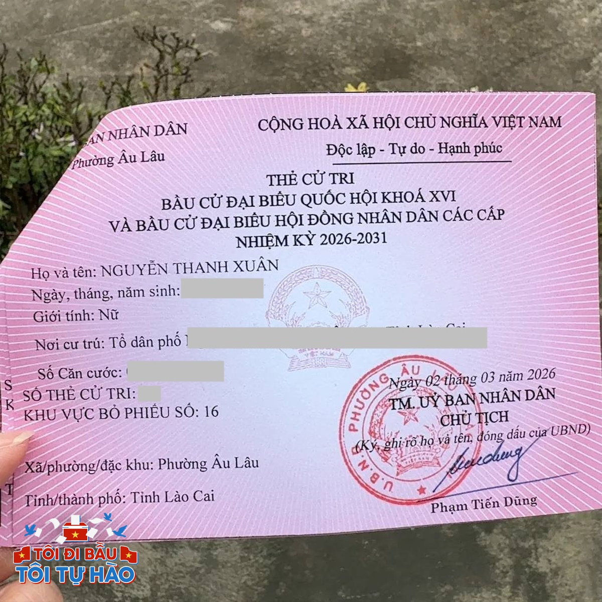 Loại giấy tờ bắt buộc phải c&oacute; khi bầu cử v&agrave;o ng&agrave;y 15/3: B&aacute;o c&aacute;o ngay nếu rơi v&agrave;o 1 trong 3 t&igrave;nh huống n&agrave;y!- Ảnh 1.