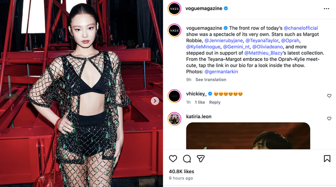 "Barbie nước &Uacute;c" hot hơn cả Jennie ở show Chanel: Kh&iacute; chất khi c&acirc;n đồ xứng đ&aacute;ng th&agrave;nh t&acirc;m điểm- Ảnh 3.