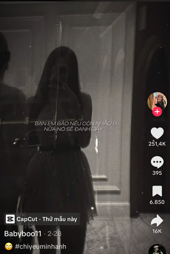 Đến lượt bạn g&aacute;i của HIEUTHUHAI c&ocirc;ng khai, chỉ vỏn vẹn 2 chữ!- Ảnh 2.