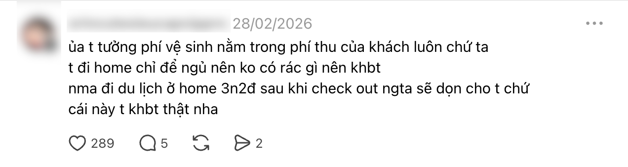 Homestay Ninh B&igrave;nh phạt kh&aacute;ch 150 ngh&igrave;n tội kh&ocirc;ng dọn r&aacute;c v&agrave; kh&ocirc;ng rửa b&aacute;t- Ảnh 3.