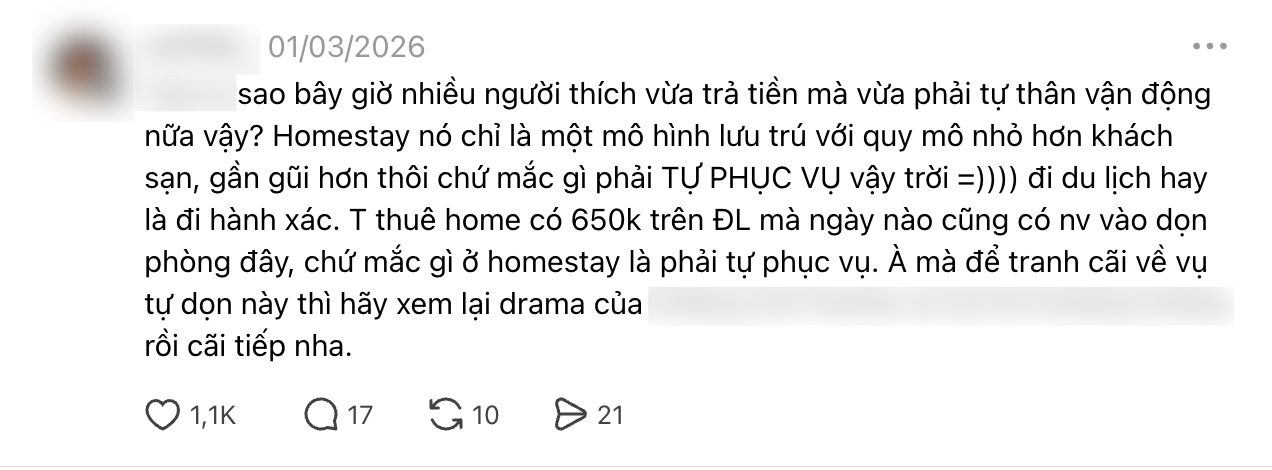 Homestay Ninh B&igrave;nh phạt kh&aacute;ch 150 ngh&igrave;n tội kh&ocirc;ng dọn r&aacute;c v&agrave; kh&ocirc;ng rửa b&aacute;t- Ảnh 4.