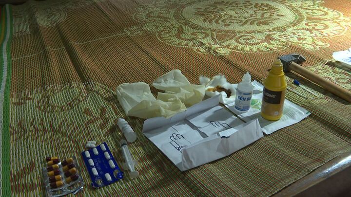 Thực nghiệm điều tra vụ tự đục vỡ xương trục lợi 6 tỷ đồng bảo hiểm- Ảnh 2.