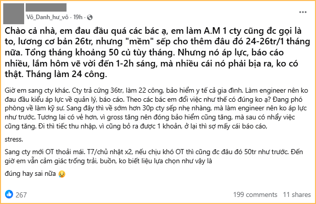 Bỏ việc lương 50 triệu, nhận việc lương 36 triệu: Quyết định tưởng ngược đời m&agrave; xem ra rất hợp l&yacute;- Ảnh 1.