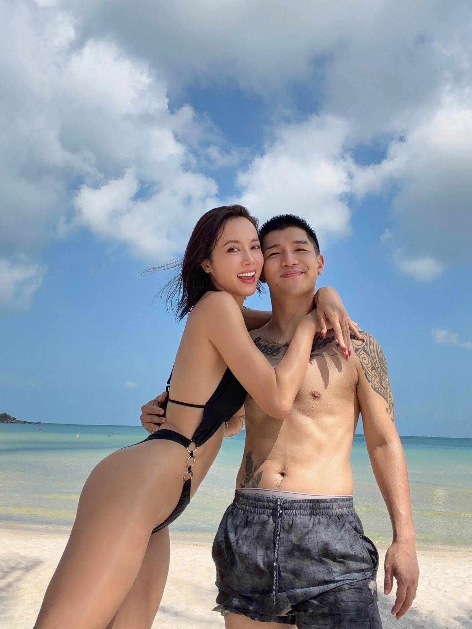 Mỹ nh&acirc;n Vbiz diện bikini, flex nhan sắc v&agrave; body tuổi 36: Khối g&aacute;i trẻ phải xin thua- Ảnh 4.