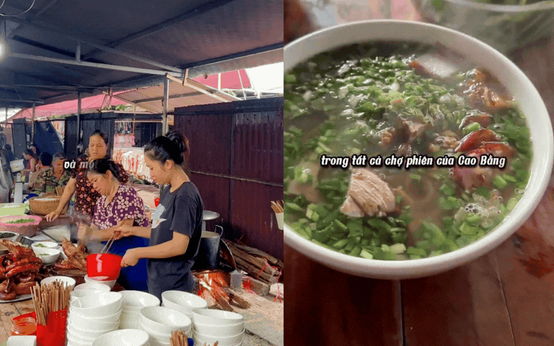 Đi chợ phi&ecirc;n Cao Bằng c&oacute; g&igrave; hay m&agrave; nhiều người m&ecirc; thế: B&aacute;t phở 25k đ&ocirc;ng nghịt kh&aacute;ch v&agrave; thức thạch giải nhiệt khiến d&acirc;n bản địa cũng "nghiện"- Ảnh 5.