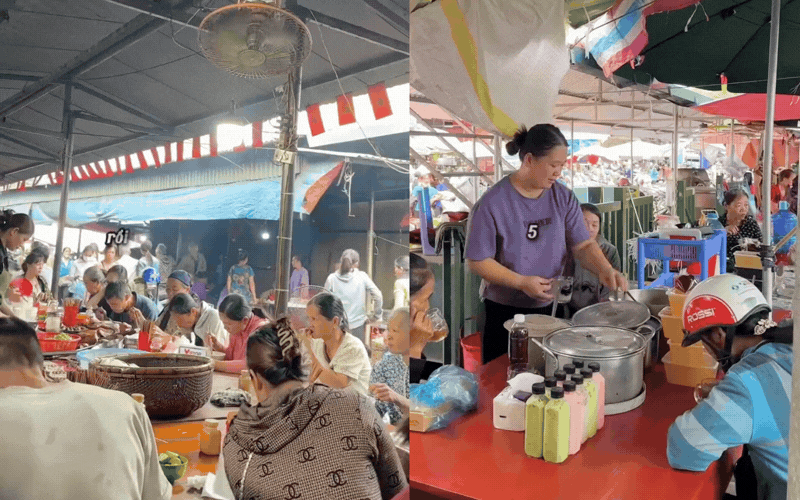 Đi chợ phi&ecirc;n Cao Bằng c&oacute; g&igrave; hay m&agrave; nhiều người m&ecirc; thế: B&aacute;t phở 25k đ&ocirc;ng nghịt kh&aacute;ch v&agrave; thức thạch giải nhiệt khiến d&acirc;n bản địa cũng "nghiện"- Ảnh 4.