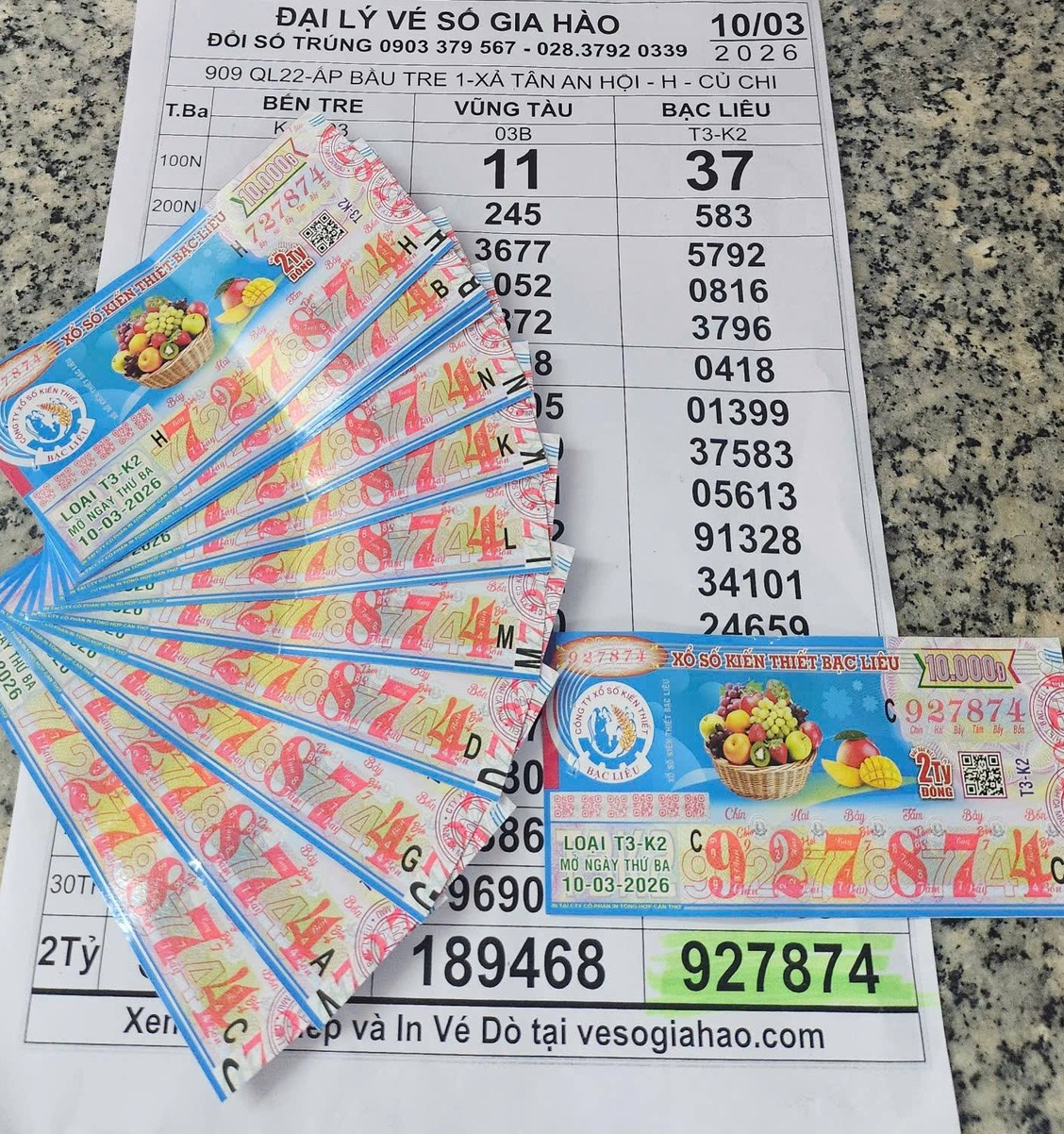 Chiều 11-3, xuất hiện nhiều người tr&uacute;ng giải độc đắc xổ số miền Nam- Ảnh 3.