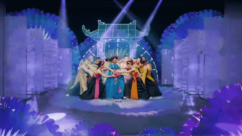 Rộ clip H&ograve;a Minzy che bụng bầu b&eacute; thứ 2, sau 1 năm n&ecirc;n duy&ecirc;n với chồng Đại &uacute;y ở Sao Nhập Ngũ?- Ảnh 1.