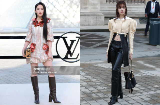 Kh&ocirc;ng thể tin Lưu Diệc Phi cũng c&oacute; ng&agrave;y n&agrave;y: Ăn mặc sến s&uacute;a như b&agrave; th&iacute;m ở Paris Fashion Week- Ảnh 5.