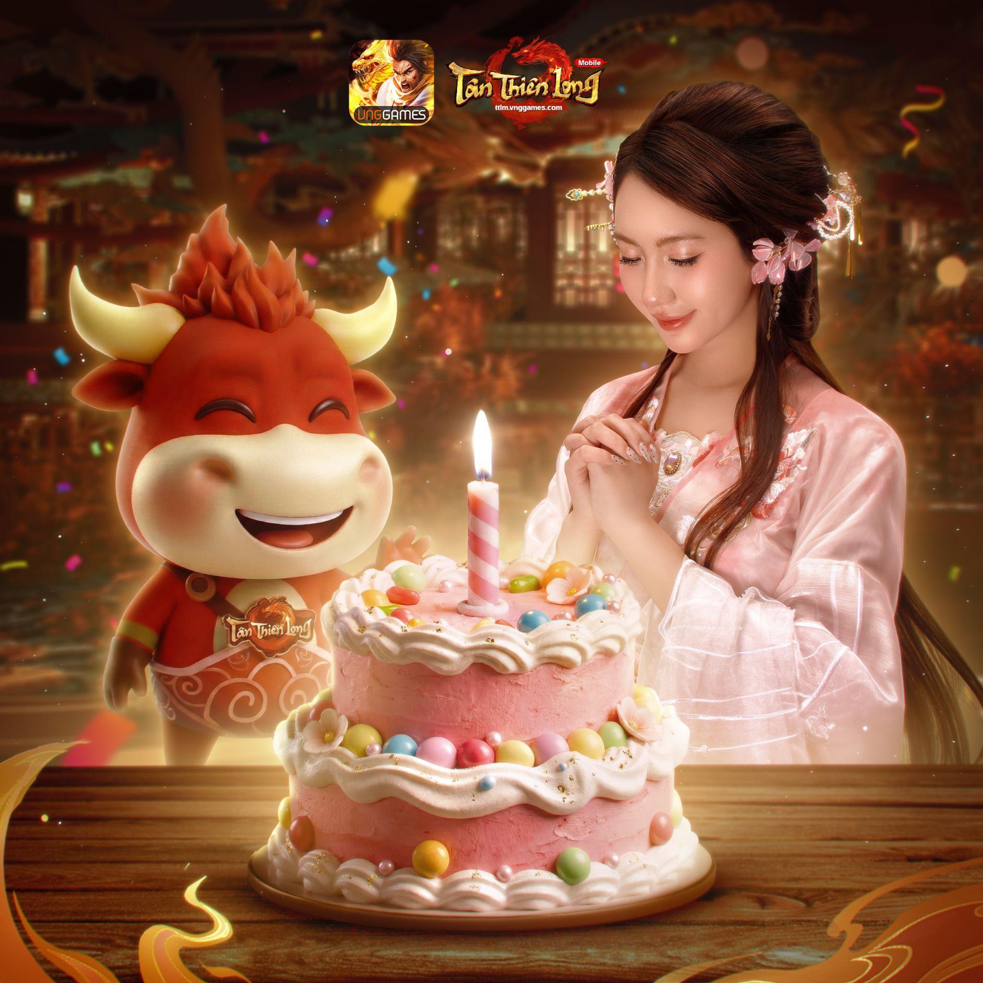 Vương Ngữ Y&ecirc;n bước ra ngo&agrave;i đời thực qua bộ ảnh mừng sinh nhật 7 tuổi T&acirc;n Thi&ecirc;n Long Mobile- Ảnh 3.