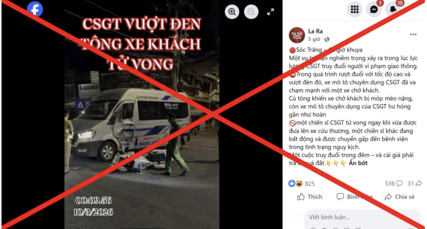 Sự thật th&ocirc;ng tin 2 chiến sĩ CSGT thương vong do truy đuổi người vi phạm giao th&ocirc;ng- Ảnh 1.