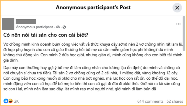 Viral b&agrave;i đăng bố mẹ c&oacute; 12 c&acirc;y v&agrave;ng, 2 căn nh&agrave;, 1 mảnh đất nhưng giấu con: Kết cục con đ&ograve;i đi lao động xuất khẩu v&igrave; &ldquo;nh&agrave; ngh&egrave;o&rdquo;- Ảnh 1.