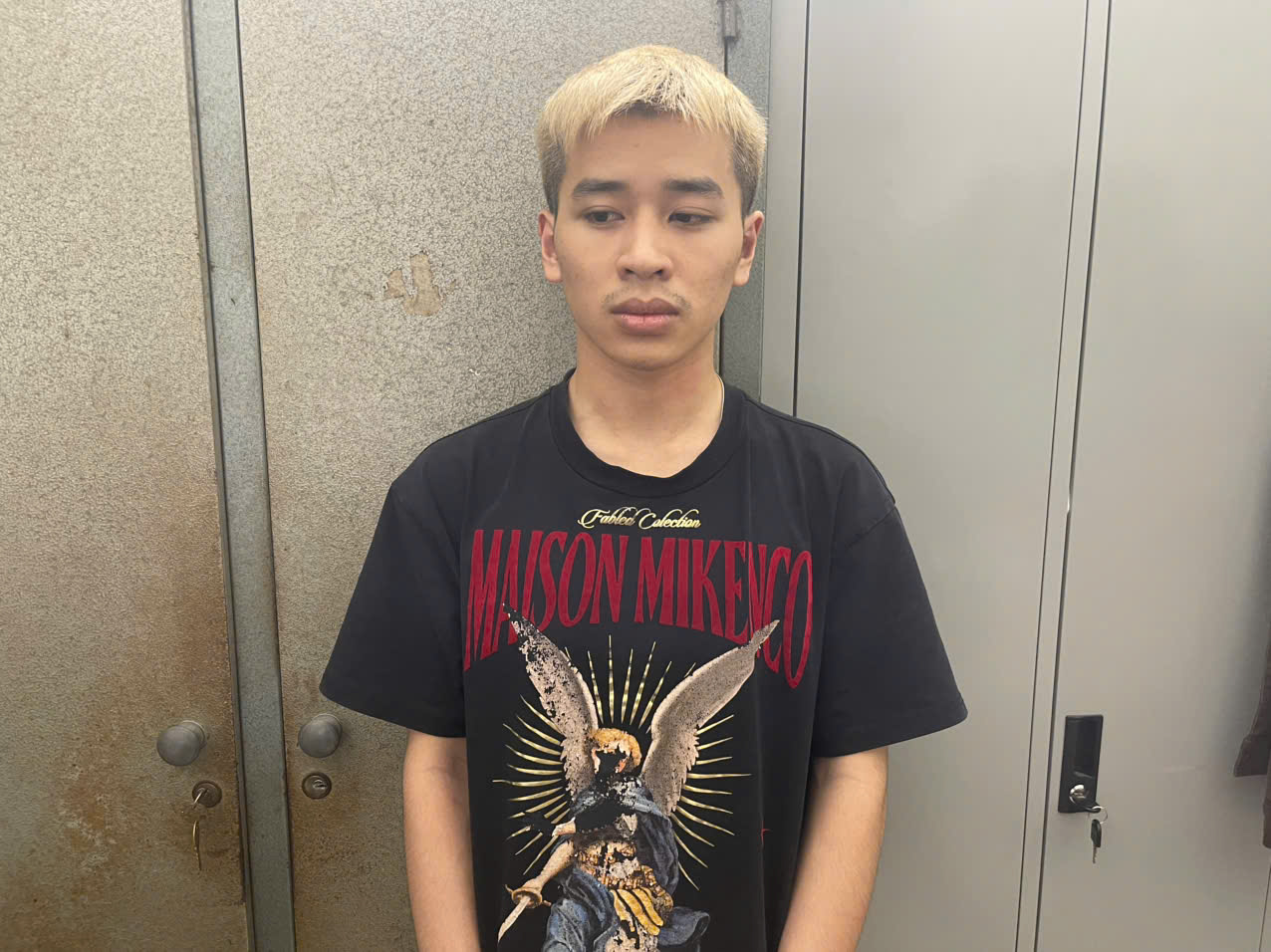 Thi h&agrave;nh lệnh kh&aacute;m x&eacute;t chỗ ở, tạm giữ sinh vi&ecirc;n Th&acirc;n Văn Nam- Ảnh 1.