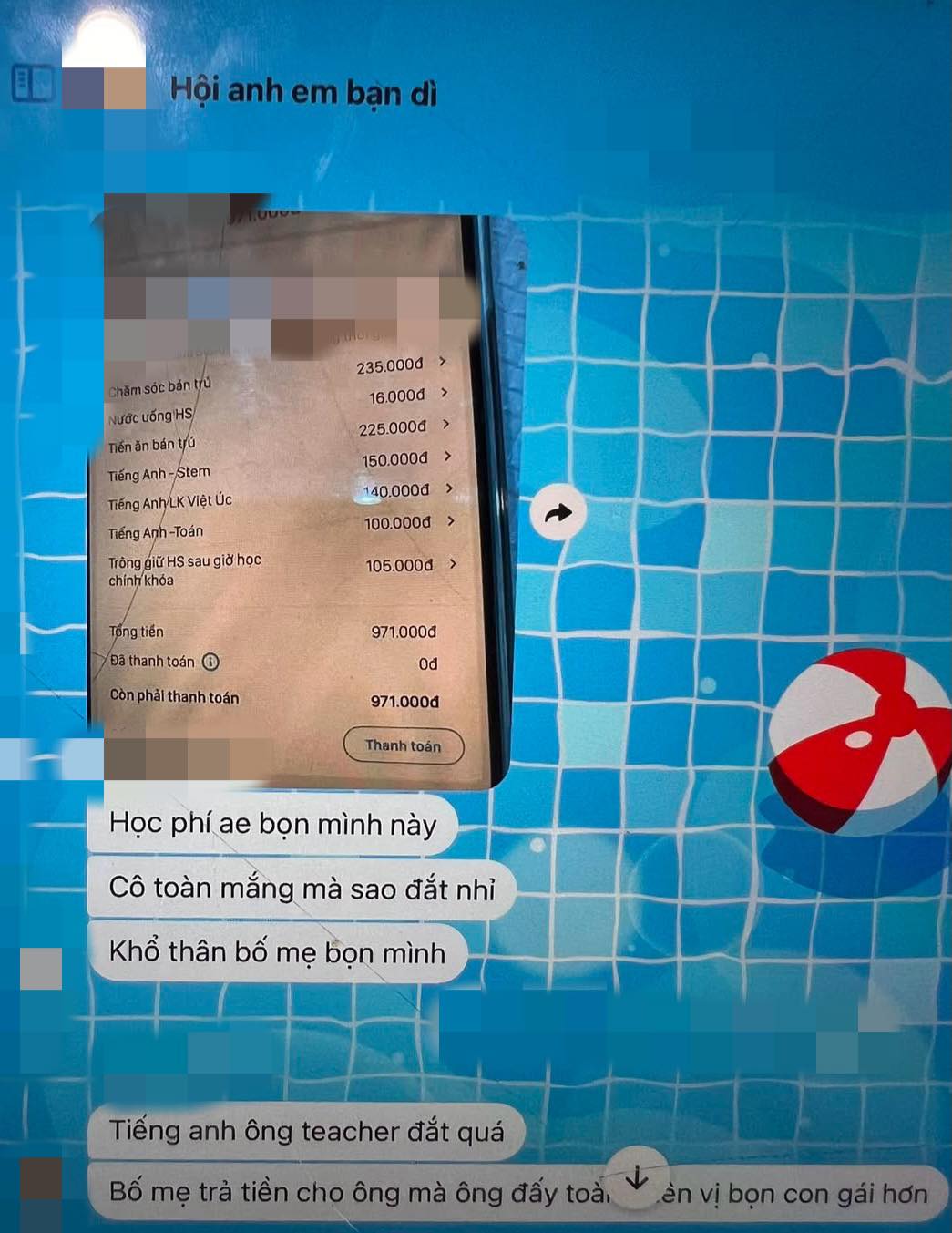 "Khổ th&acirc;n bố mẹ bọn m&igrave;nh": "Lộ" đoạn tin nhắn trong nh&oacute;m chat của học sinh lớp 4, đọc xong "lịm tim" v&igrave; qu&aacute; đ&aacute;ng y&ecirc;u!- Ảnh 1.