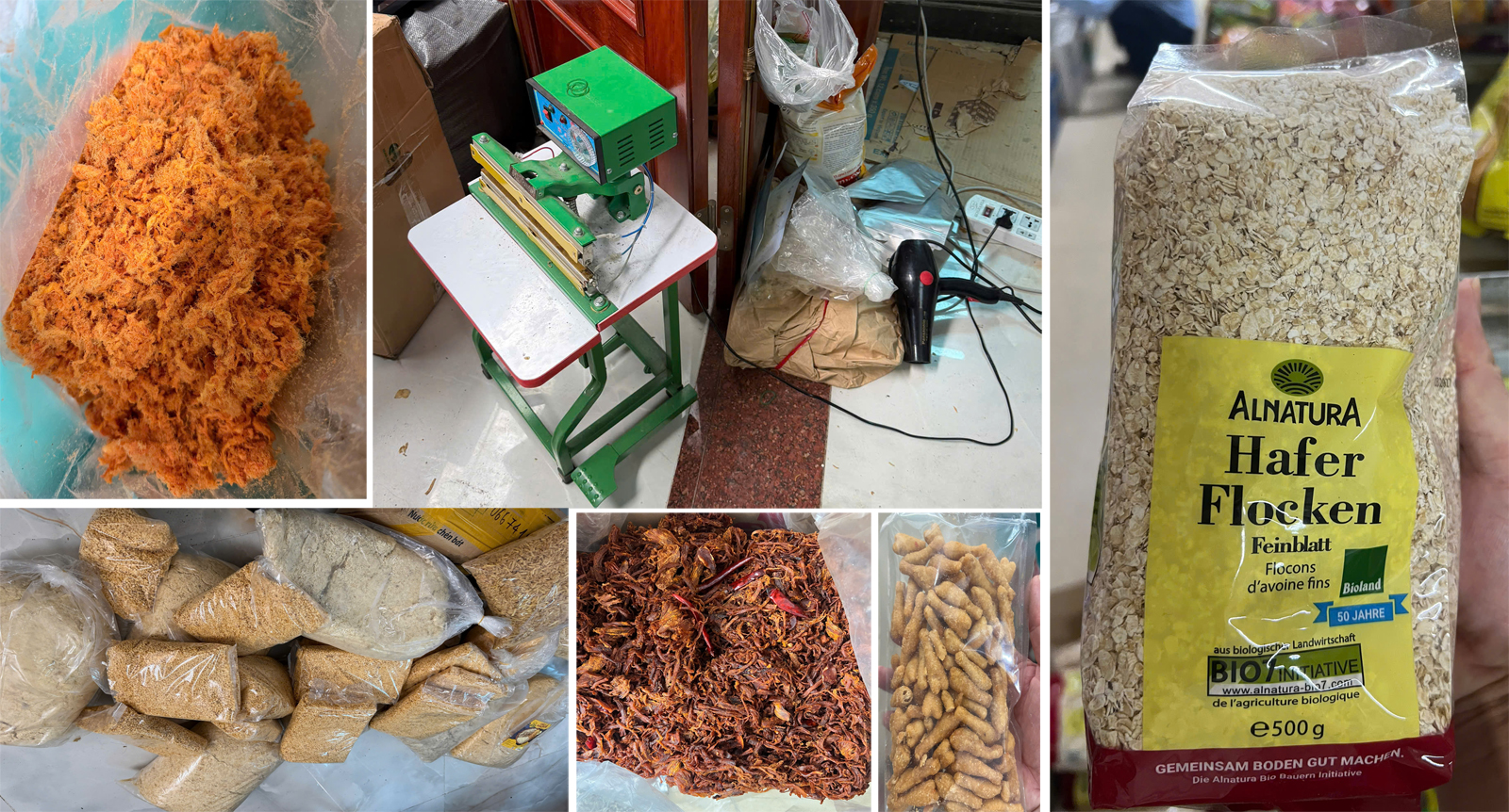 Bất thường tiệm tạp h&oacute;a b&aacute;n ruốc heo gi&aacute; chỉ hơn 100 ng&agrave;n đồng/kg- Ảnh 1.