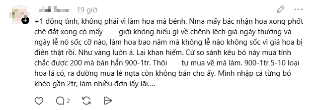 Trend b&oacute;c phốt hoa bạn trai tặng: Loạt chủ shop hoa "tức nước vỡ bờ", người mua kh&ocirc;ng n&oacute;i - cớ sao người nhận lại CH&Ecirc;?- Ảnh 7.