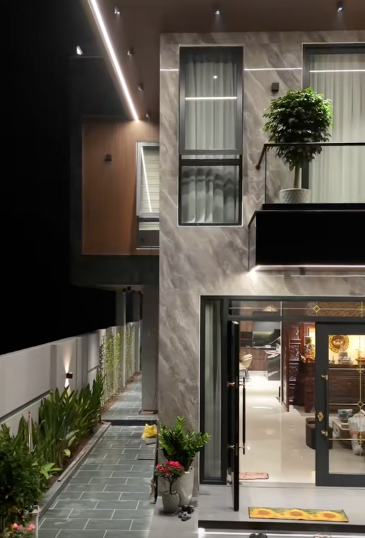 Cặp vợ chồng trẻ ở Th&aacute;i Nguy&ecirc;n khoe nh&agrave; mới đẹp long lanh, d&acirc;n t&igrave;nh lập tức "cảnh b&aacute;o" một chi tiết ngay g&oacute;c s&acirc;n- Ảnh 6.