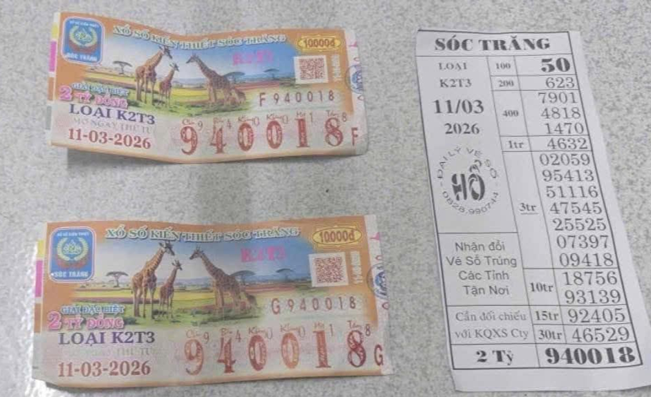 Xổ số miền Nam: Chiều 12-3, xuất hiện 11 v&eacute; tr&uacute;ng giải độc đắc- Ảnh 1.