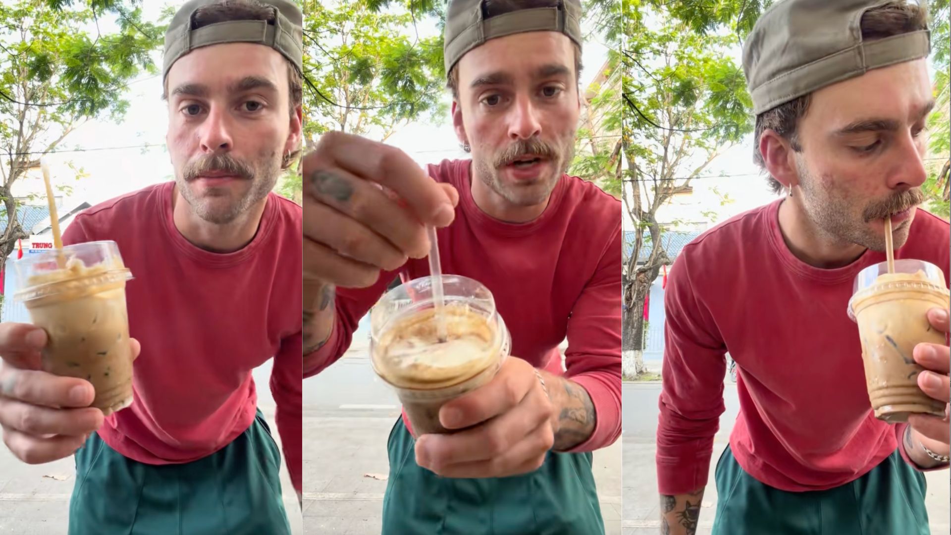 Thử 1 loại đồ uống Việt Nam, kh&aacute;ch T&acirc;y li&ecirc;n tục lắc đầu, cảm th&aacute;n: &ldquo;Họ đ&atilde; cho những g&igrave; v&agrave;o đ&acirc;y vậy?&rdquo;- Ảnh 1.