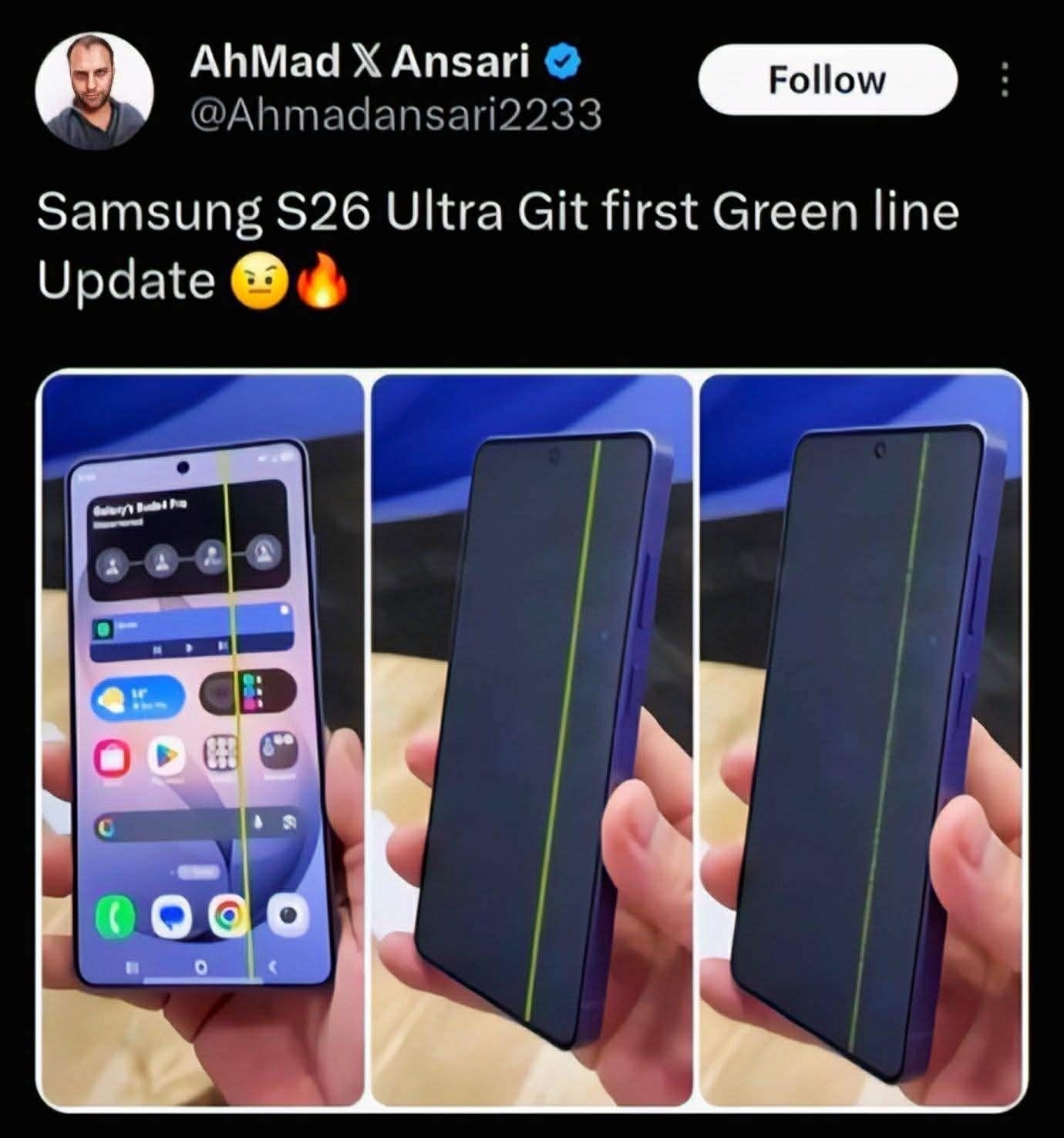 D&acirc;n mạng truyền nhau tấm ảnh S26 Ultra vừa b&aacute;n đ&atilde; d&iacute;nh 