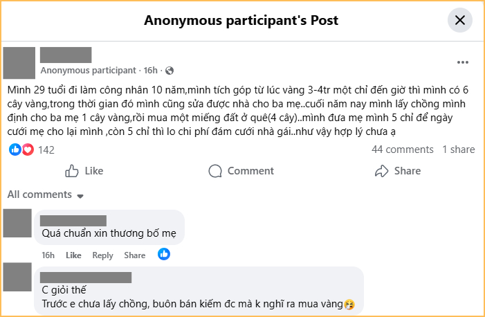 Toan t&iacute;nh của người mua v&agrave;ng từ thời 3-4 triệu 1 chỉ- Ảnh 1.