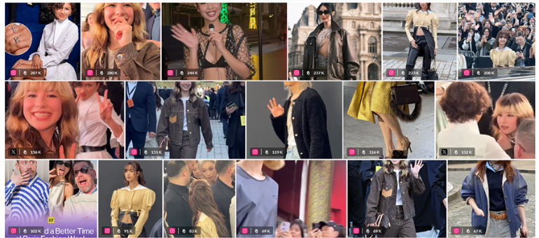 Kh&ocirc;ng tin nổi m&agrave;n "bay m&agrave;u" của BLACKPINK ở bảng xếp hạng Paris Fashion Week!- Ảnh 2.