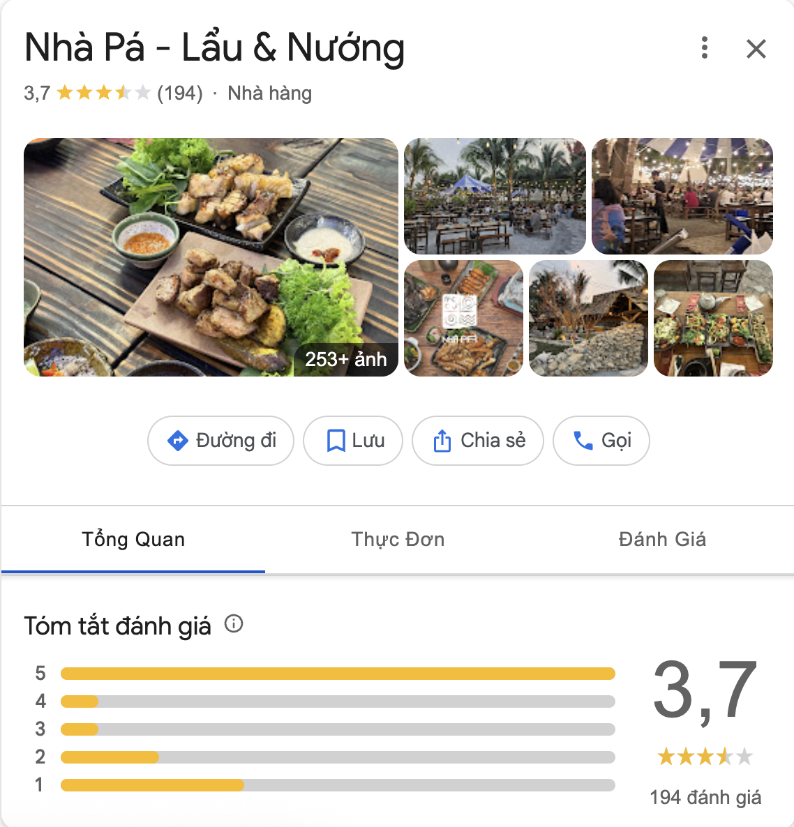 Qu&aacute;n lẩu nướng của Ngọc Trinh bị đ&aacute;nh gi&aacute; 3,7 sao- Ảnh 1.