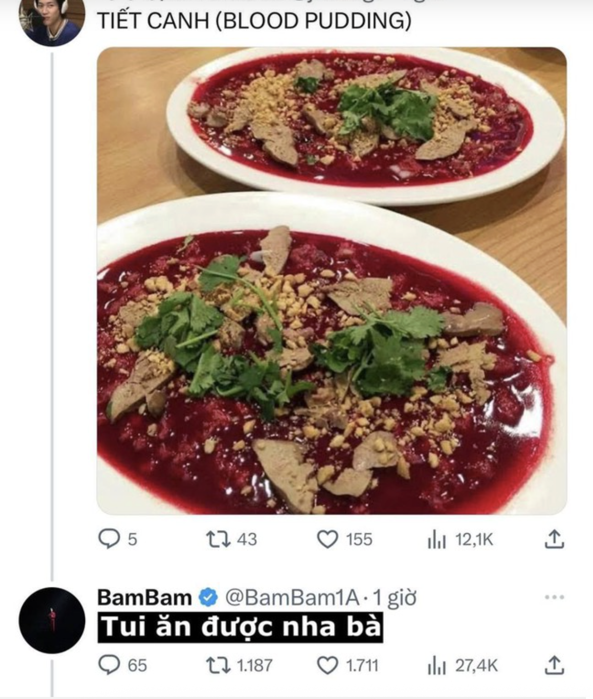 Sao H&agrave;n muốn ăn thử tiết canh của Việt Nam- Ảnh 2.