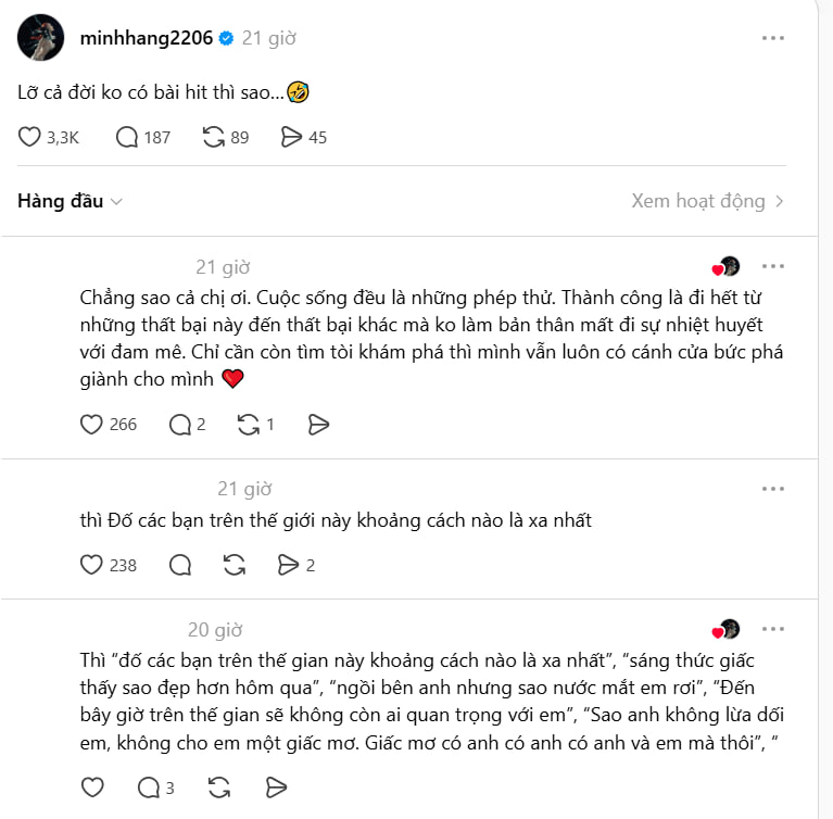 Minh Hằng: Lỡ cả đời kh&ocirc;ng c&oacute; b&agrave;i hit th&igrave; sao&hellip;- Ảnh 1.