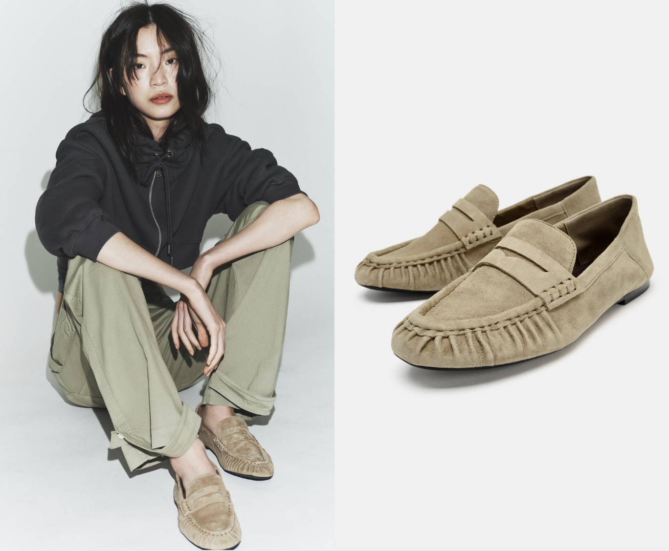 Đ&ocirc;i gi&agrave;y Zara 1,3 triệu đ&aacute;ng tiền nhất hiện tại: Ướm l&ecirc;n l&agrave; thấy m&igrave;nh &ldquo;quiet luxury&rdquo; như giới si&ecirc;u gi&agrave;u, rất mềm, si&ecirc;u t&ocirc;n d&aacute;ng- Ảnh 6.