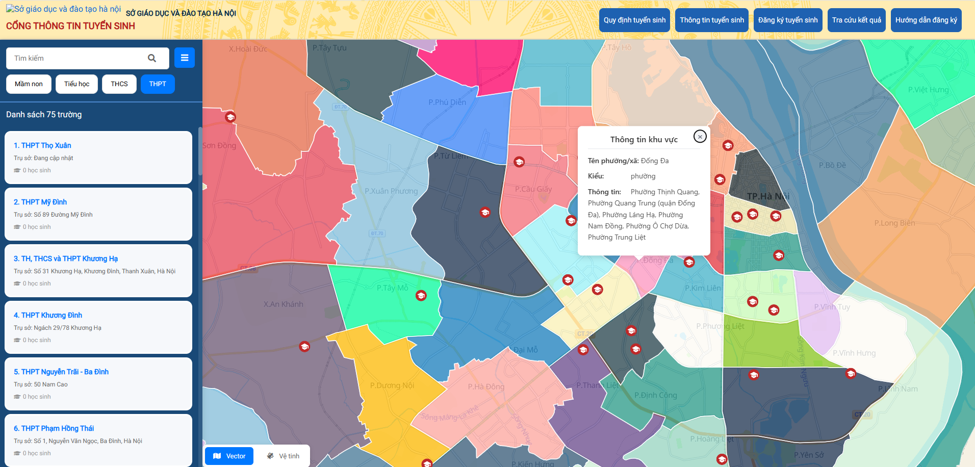 Bản đồ số GIS l&agrave; g&igrave;? "Vũ kh&iacute;" c&ocirc;ng nghệ gi&uacute;p học sinh H&agrave; Nội v&agrave; TP.HCM học gần nh&agrave; nhất từ năm 2026- Ảnh 1.