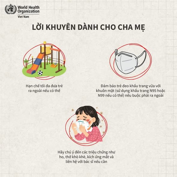 Chất lượng kh&ocirc;ng kh&iacute; xấu, WHO khuyến c&aacute;o người d&acirc;n bảo vệ sức khỏe- Ảnh 2.