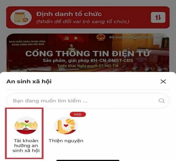 C&aacute;ch t&iacute;ch hợp t&agrave;i khoản an sinh x&atilde; hội tr&ecirc;n ứng dụng VNeID, người d&acirc;n n&ecirc;n l&agrave;m ngay để đảm bảo quyền lợi- Ảnh 2.